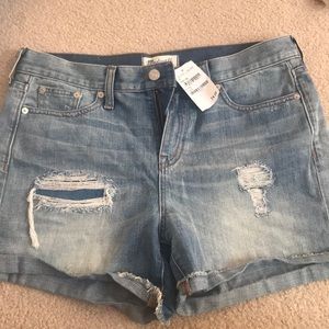 NEVER WORN Madewell Jean Shorts